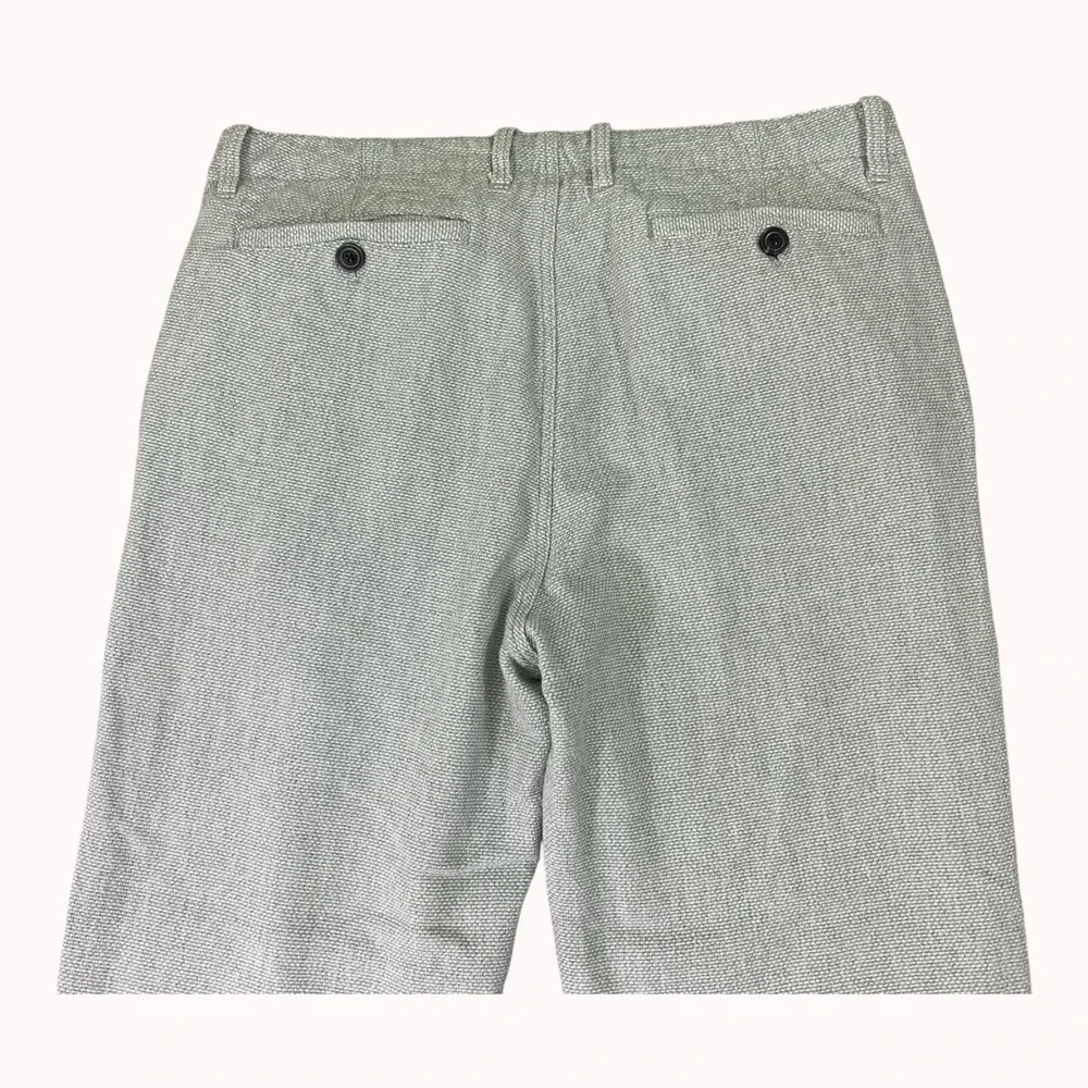 Carbon 2 Cobalt Pebble Cloth Pants Mens 34x32 Gray Textured Flat Front Chino